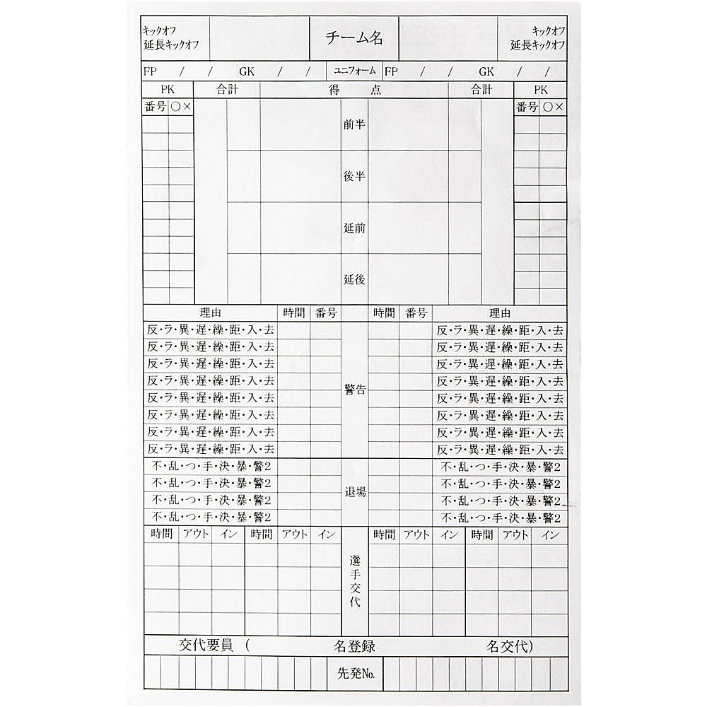 レフリーキロクヨウシ（１０マイイリ）
