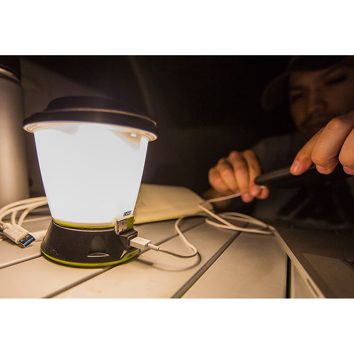 LIGHTHOUSE CORE LANTERN & USB POWER HUB