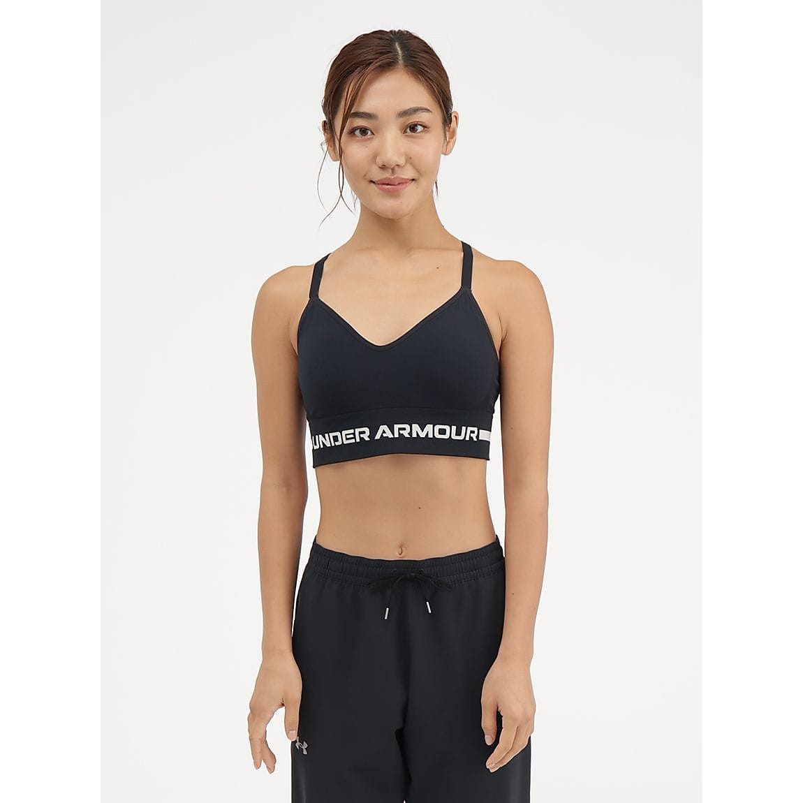UA SEAMLESS LOW LONG BRA