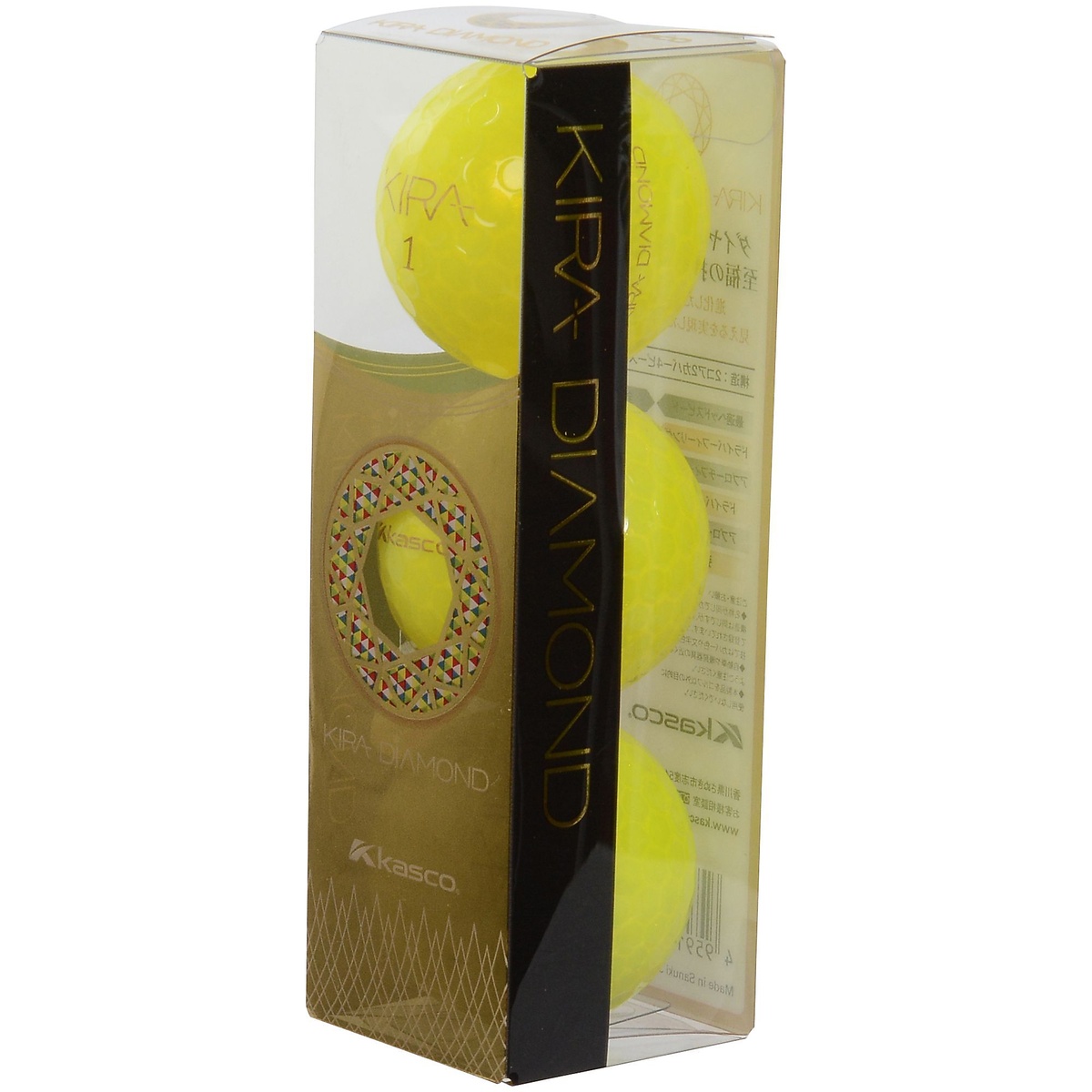 ＫＩＲＡ ＤＩＡＭＯＮＤ イエロー（１スリーブ３球入り）