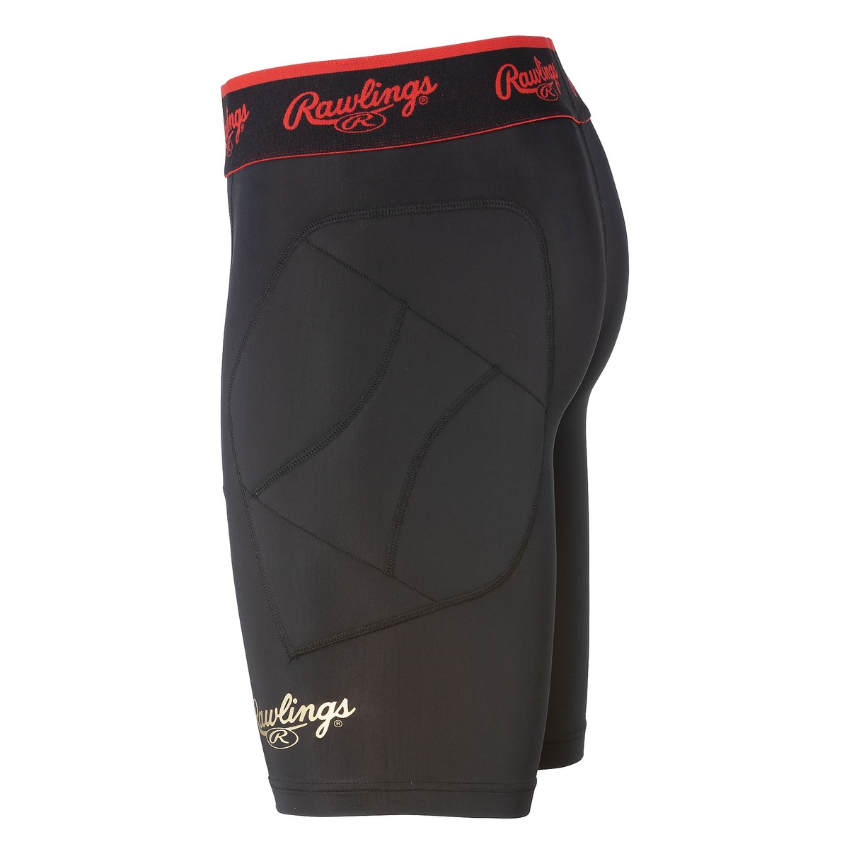 スライディングパンツ-ブラック