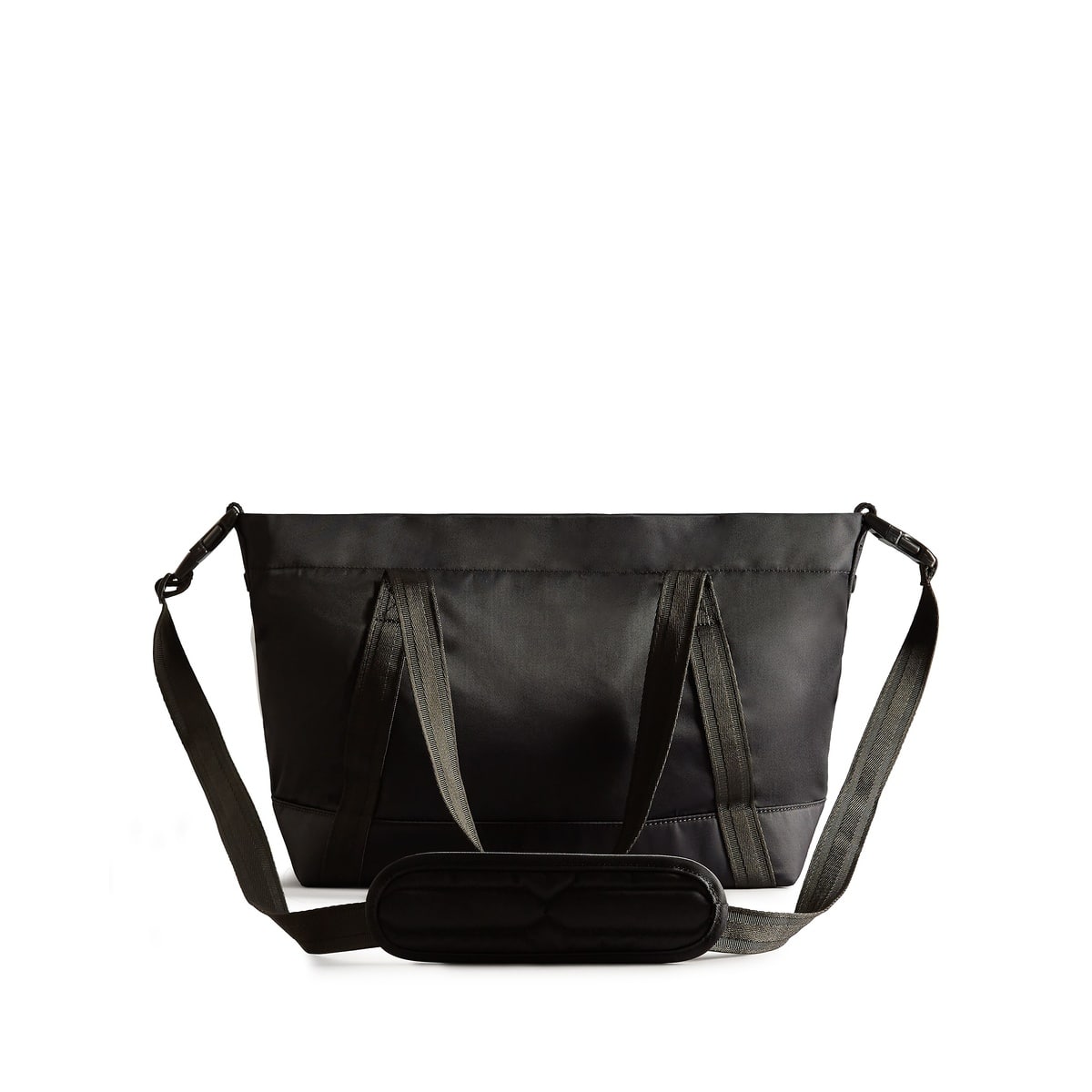 NYLON TOPCLIP TOTE MIDI
