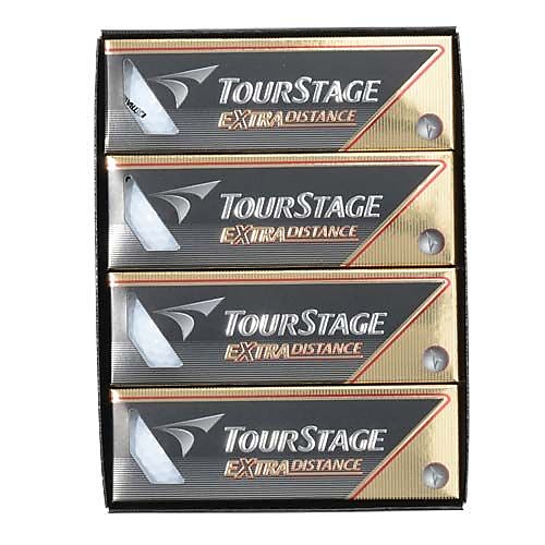 TOURSTAGE EXTRA DISTNACE ホワイト　１ダース（１２球入り）