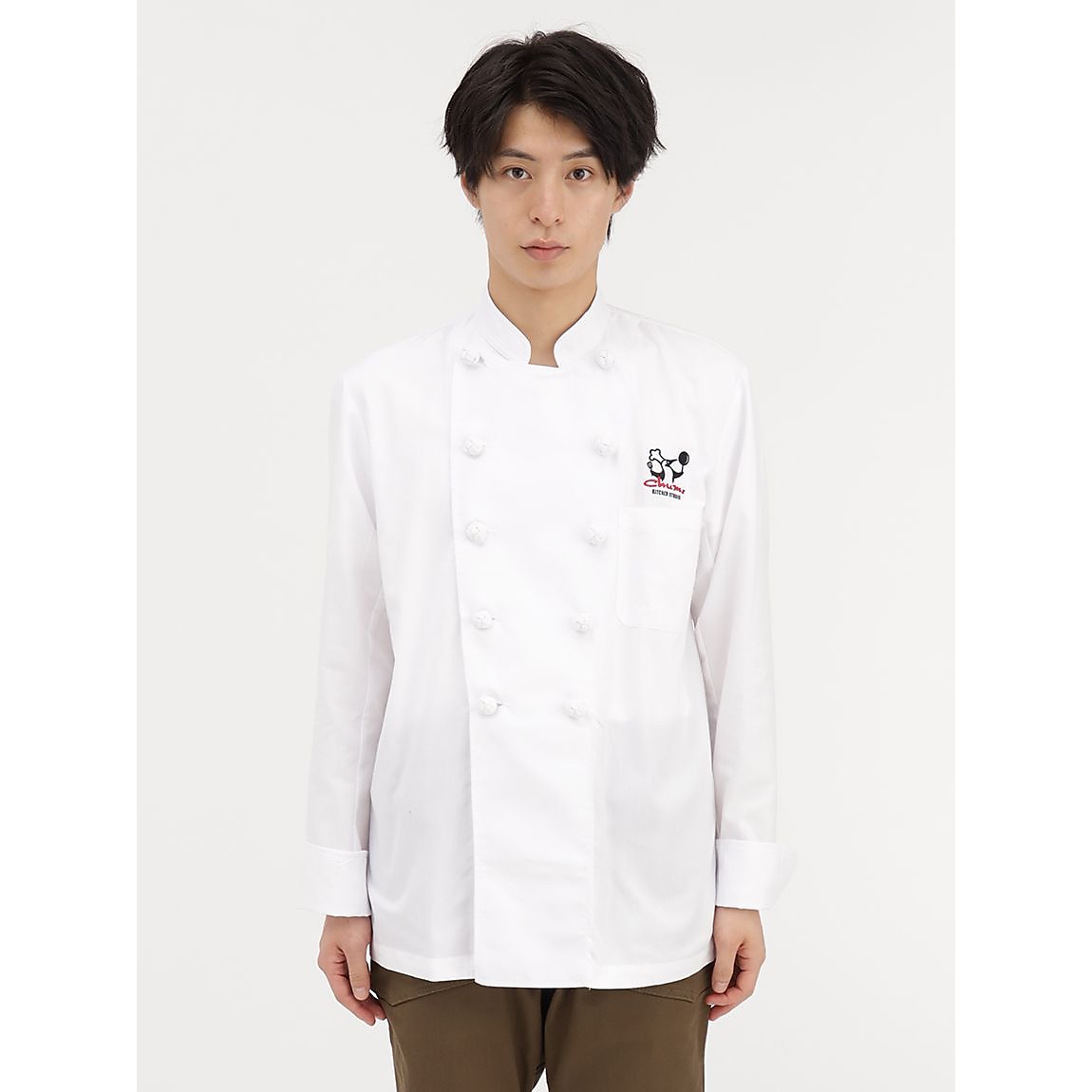 CHUMS KITCHEN CHEF COAT (チャムス キッチン シェフ コート)