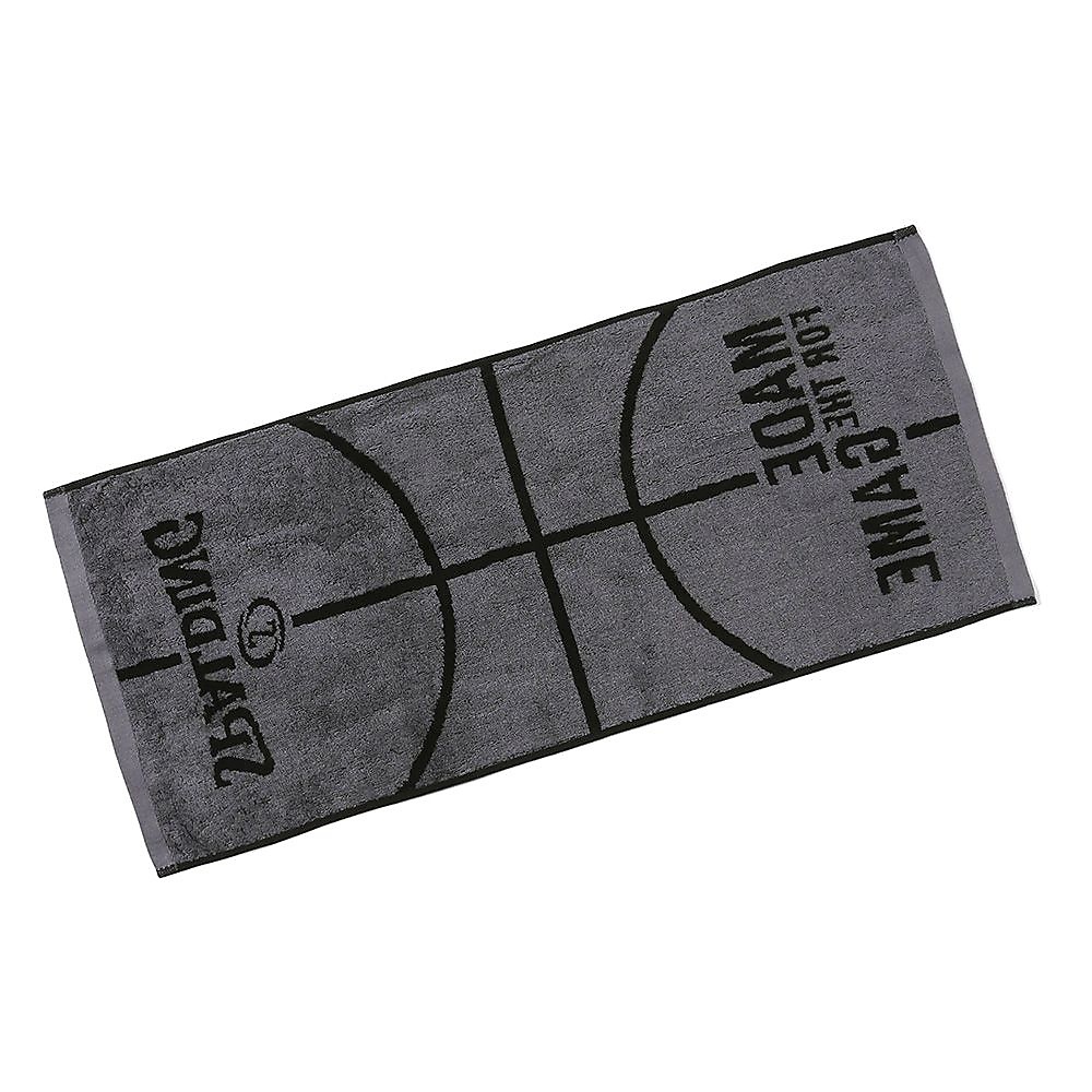 ジャカードタオル ボールモチーフ ブラック