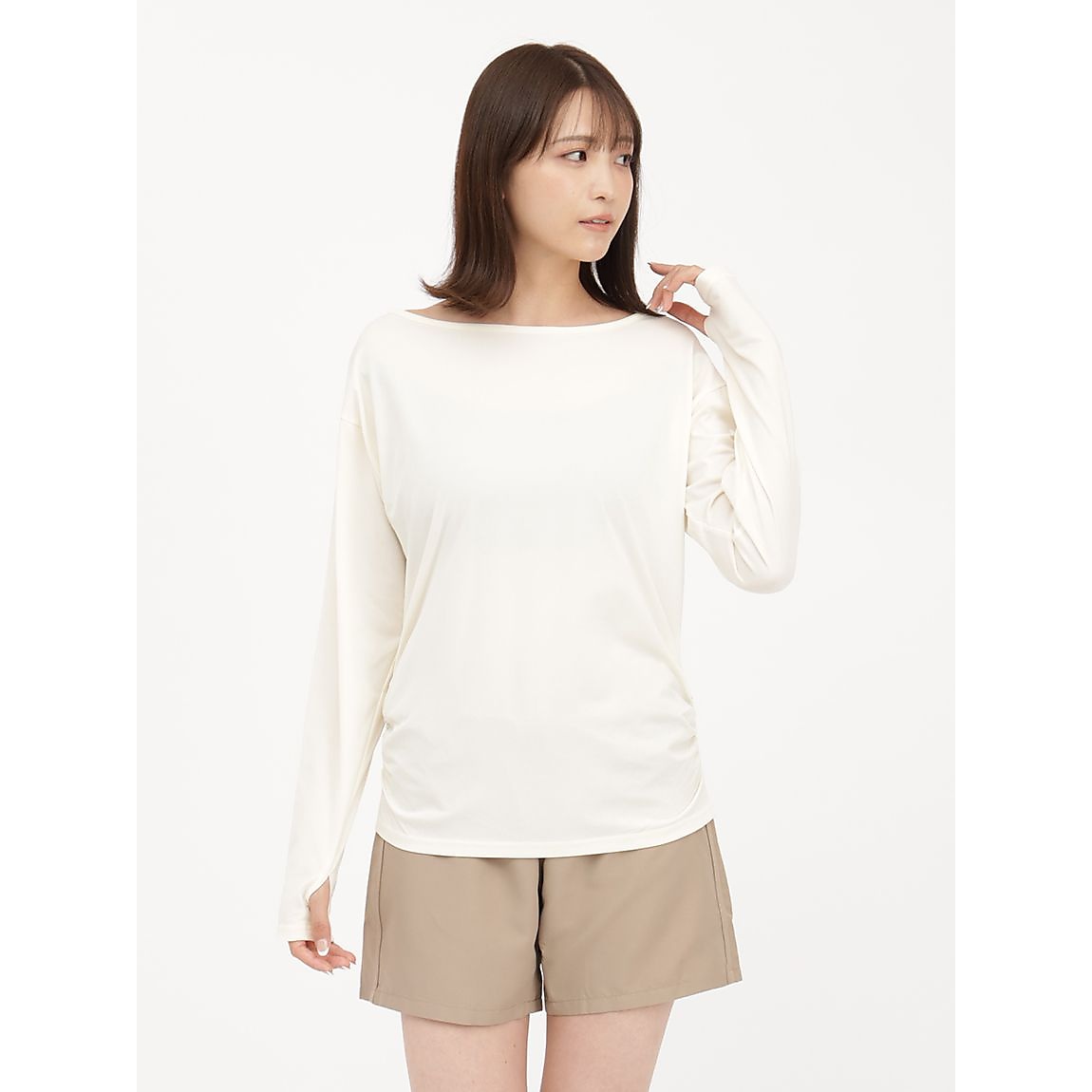 PWYAQA防蚊ロンT　レディース(WT)