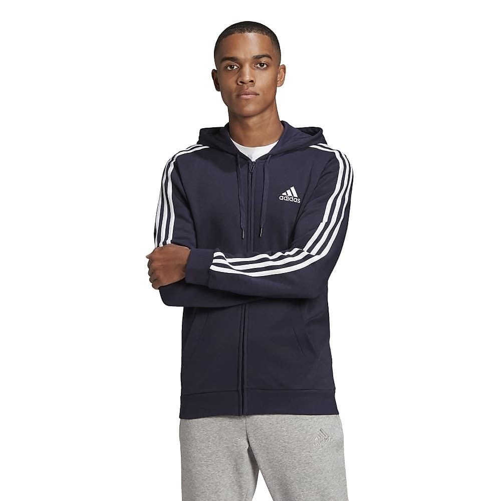 adidasアディダス - エッセンシャルズ フリース 3ストライプス