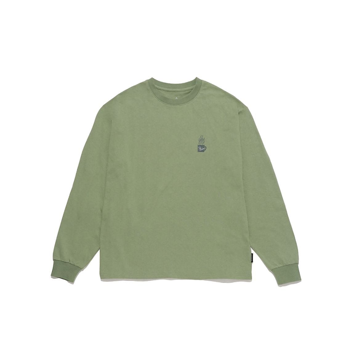 レディースヘビーコットン防蚊ロングTシャツ(コーヒー)