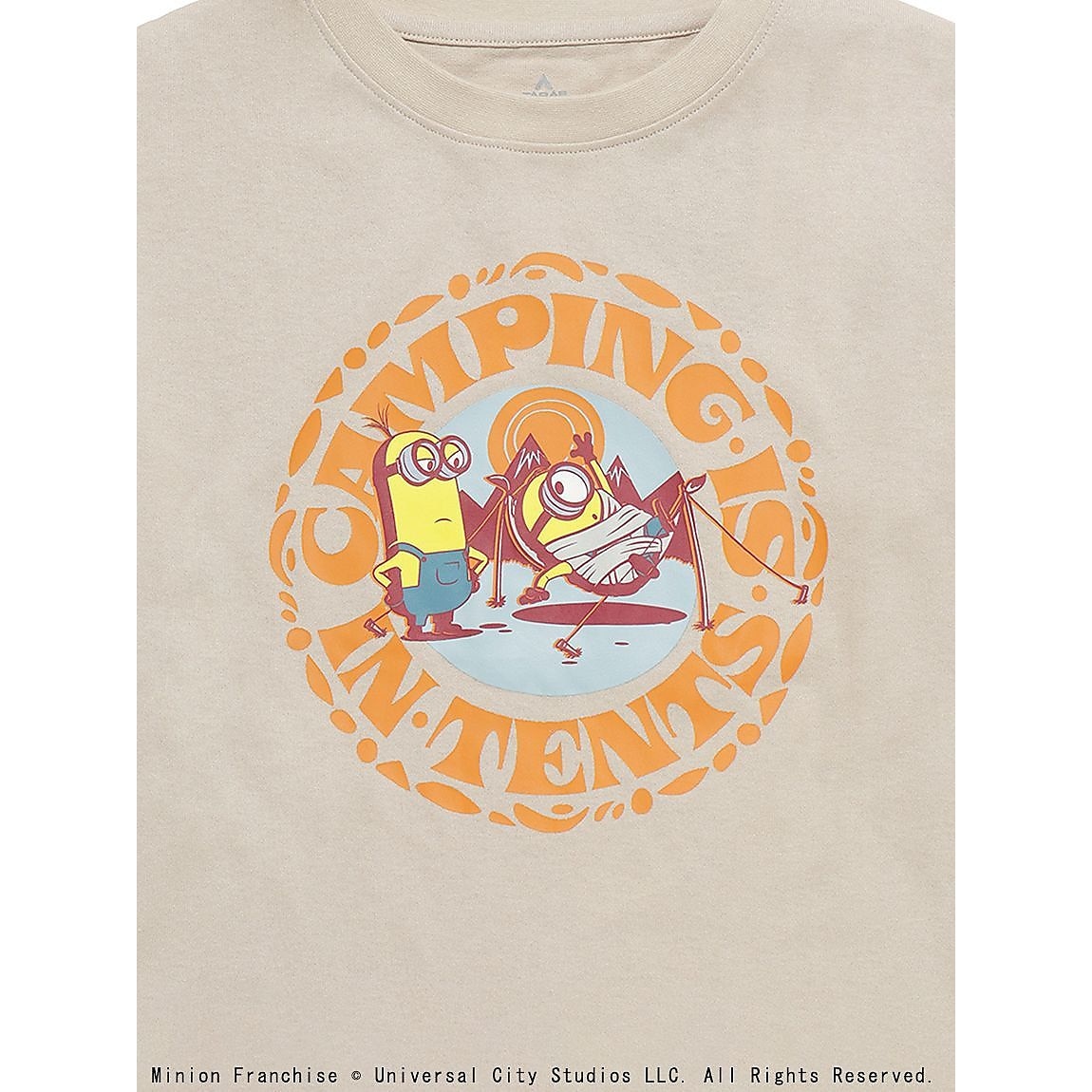 ジュニア 制菌ロングTシャツミニオン(ハンモック)