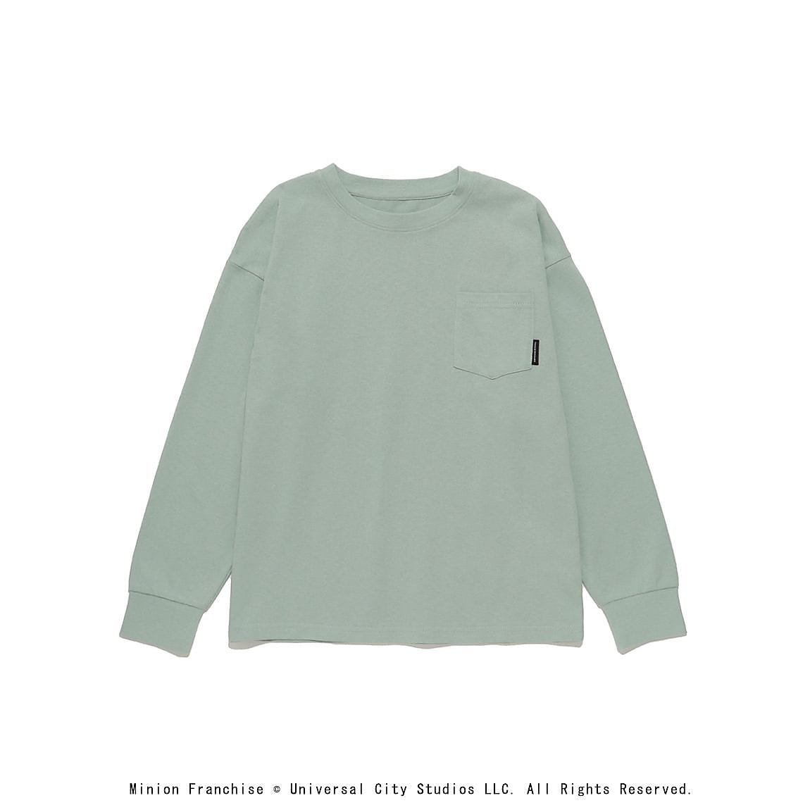 ジュニア 制菌ロングTシャツミニオン(ファイヤー)