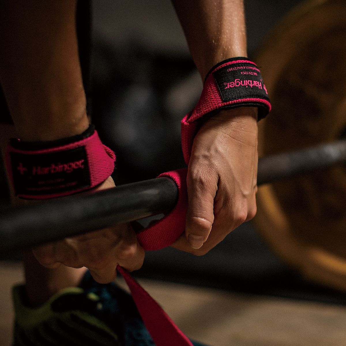 パッテッドコットン　リフティングストラップ　男女兼用