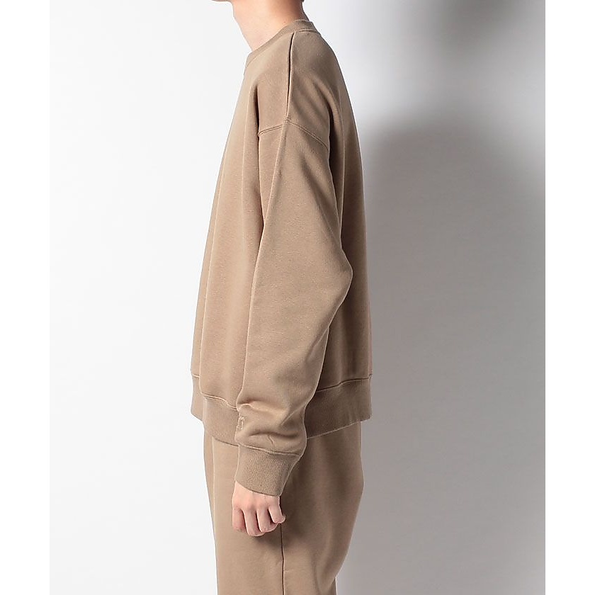 裏起毛クルーネック