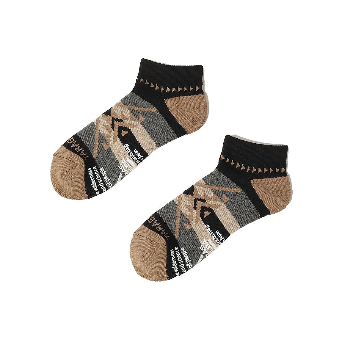 ローゲージアンクルソックス（ネイティブ柄）