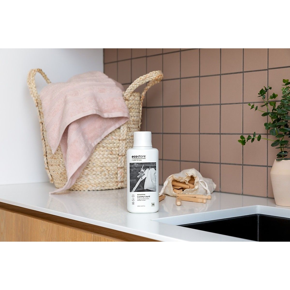 ECO STORE　ランドリーリキッド(ユーカリ)J 500ML