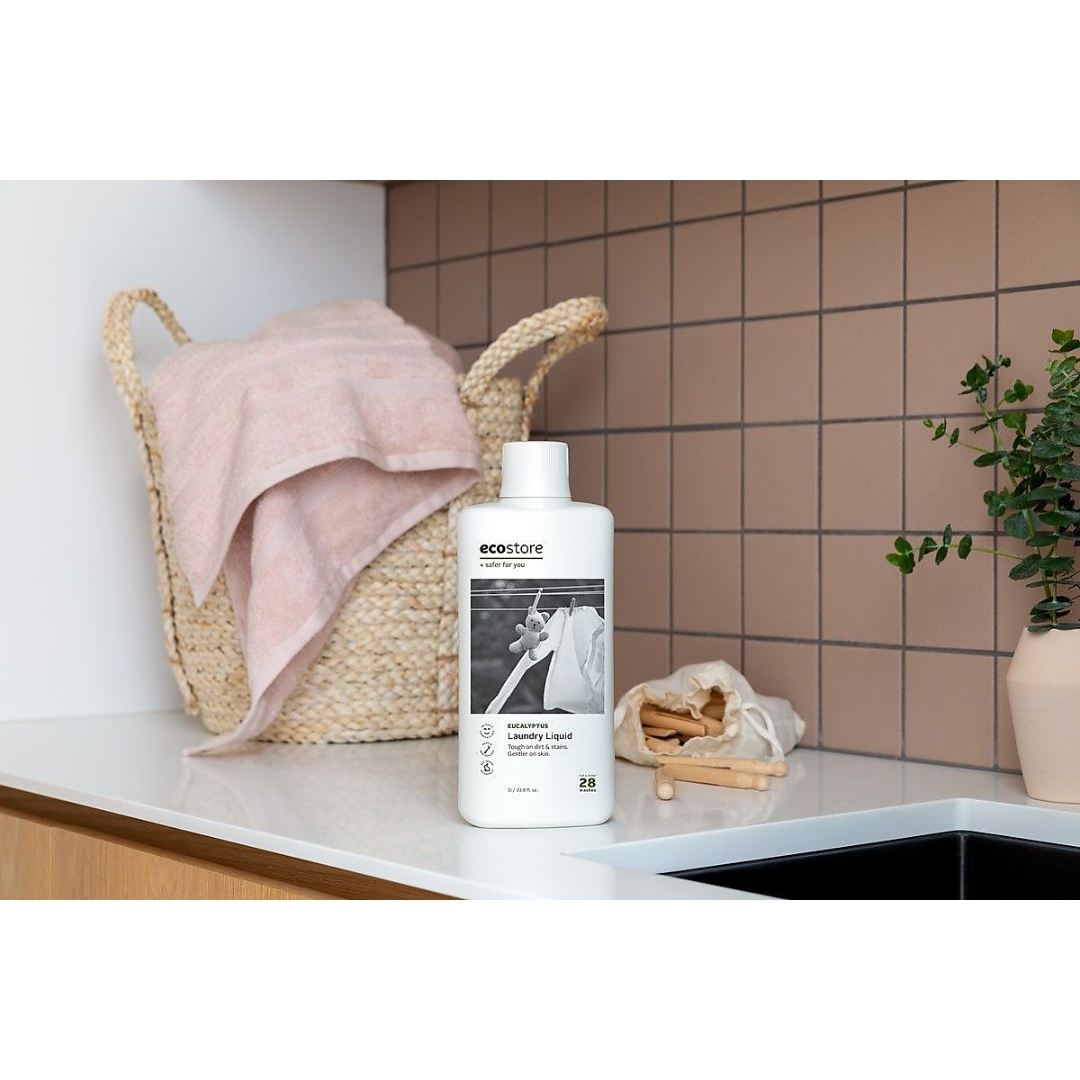 ECO STORE　ランドリーリキッド(ユーカリ)N 1L