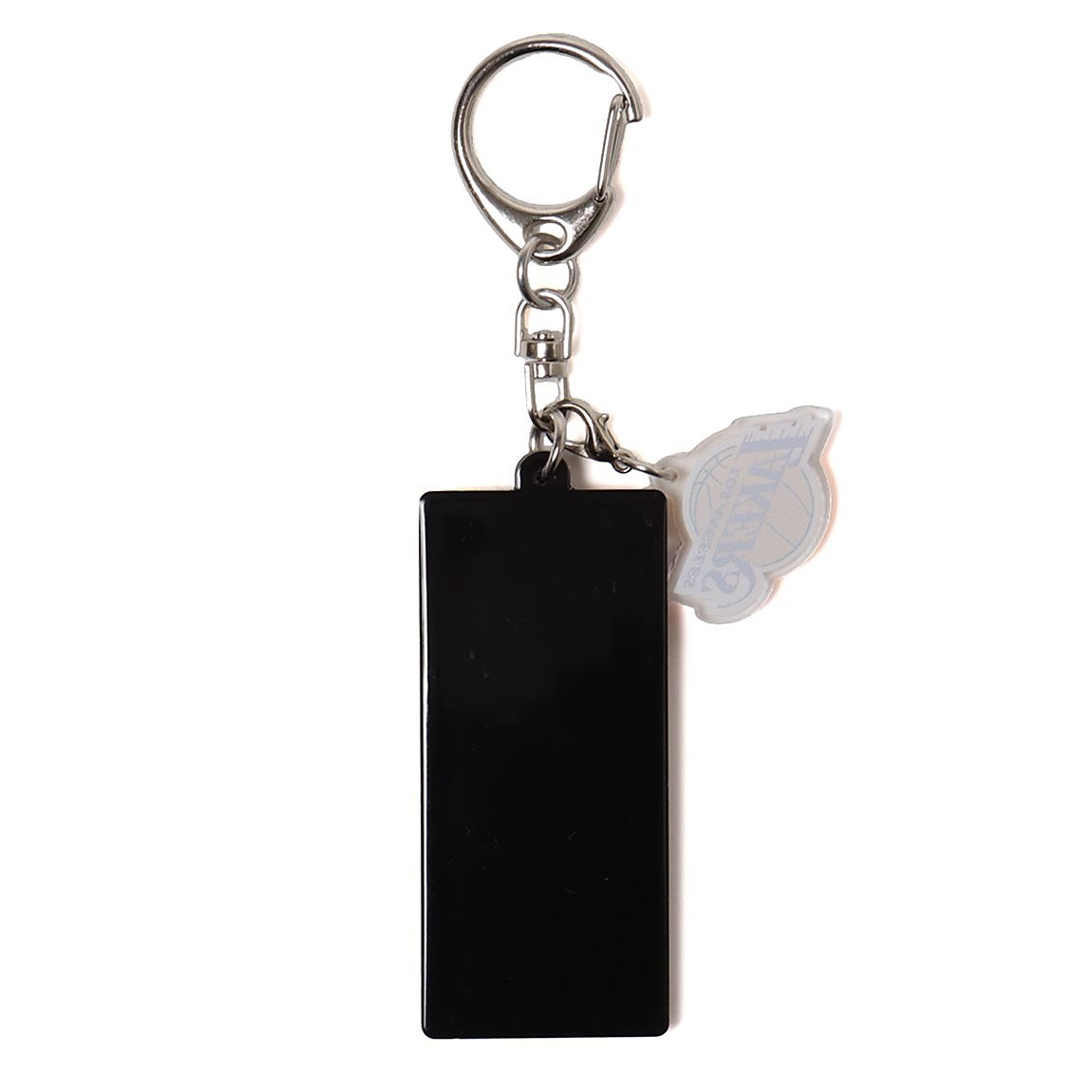 LAKERSコート柄ラバーキーホルダー