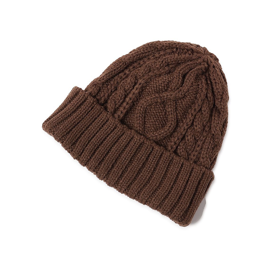 アラン編みニット