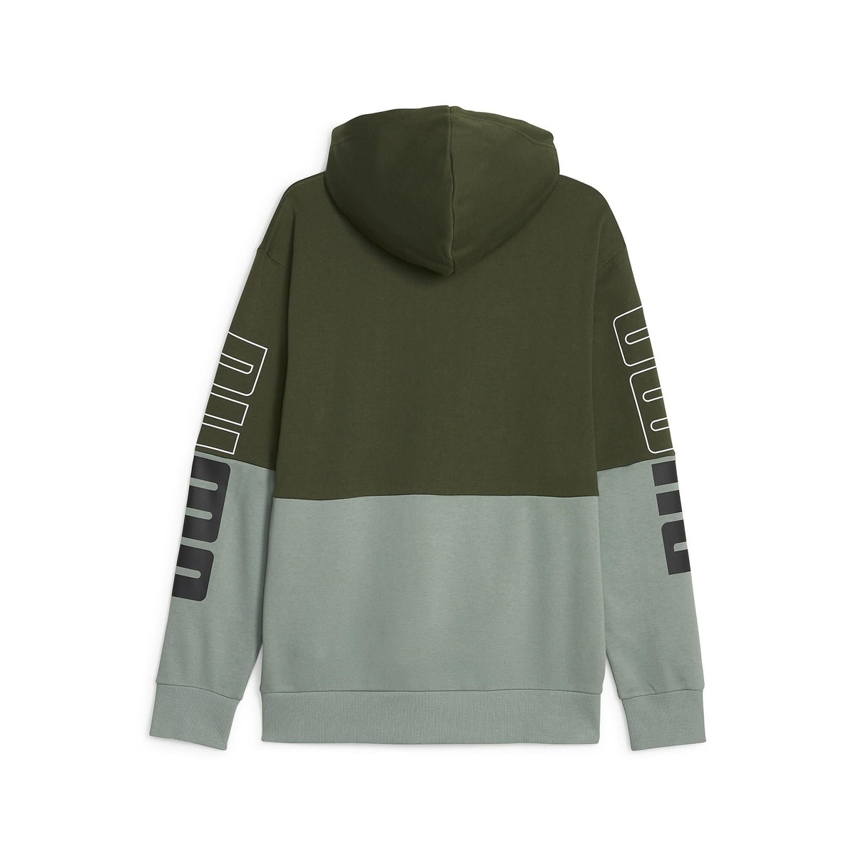 PUMA POWER カラーブロック フーデッ