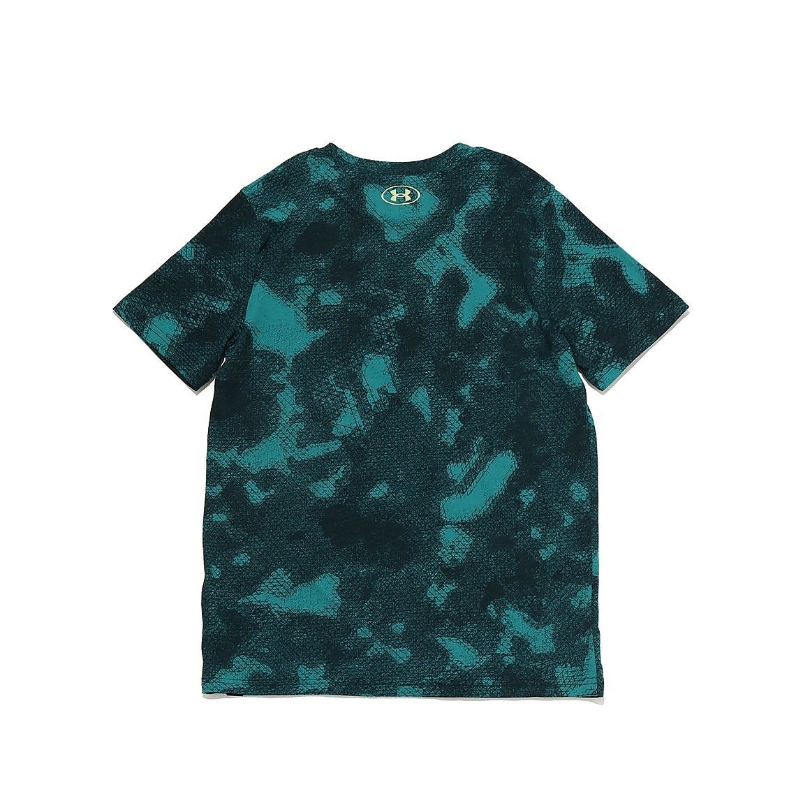 UA PROJECT ROCK LOGO ALLOVER PRINT SS