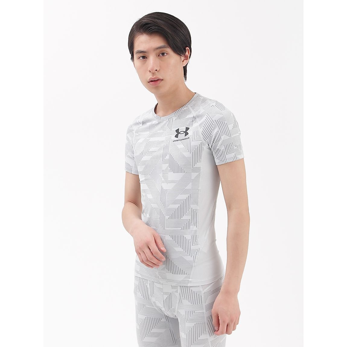 UA ISO-CHILL COMPRESSION SHORT SLEEVE NOVELTY