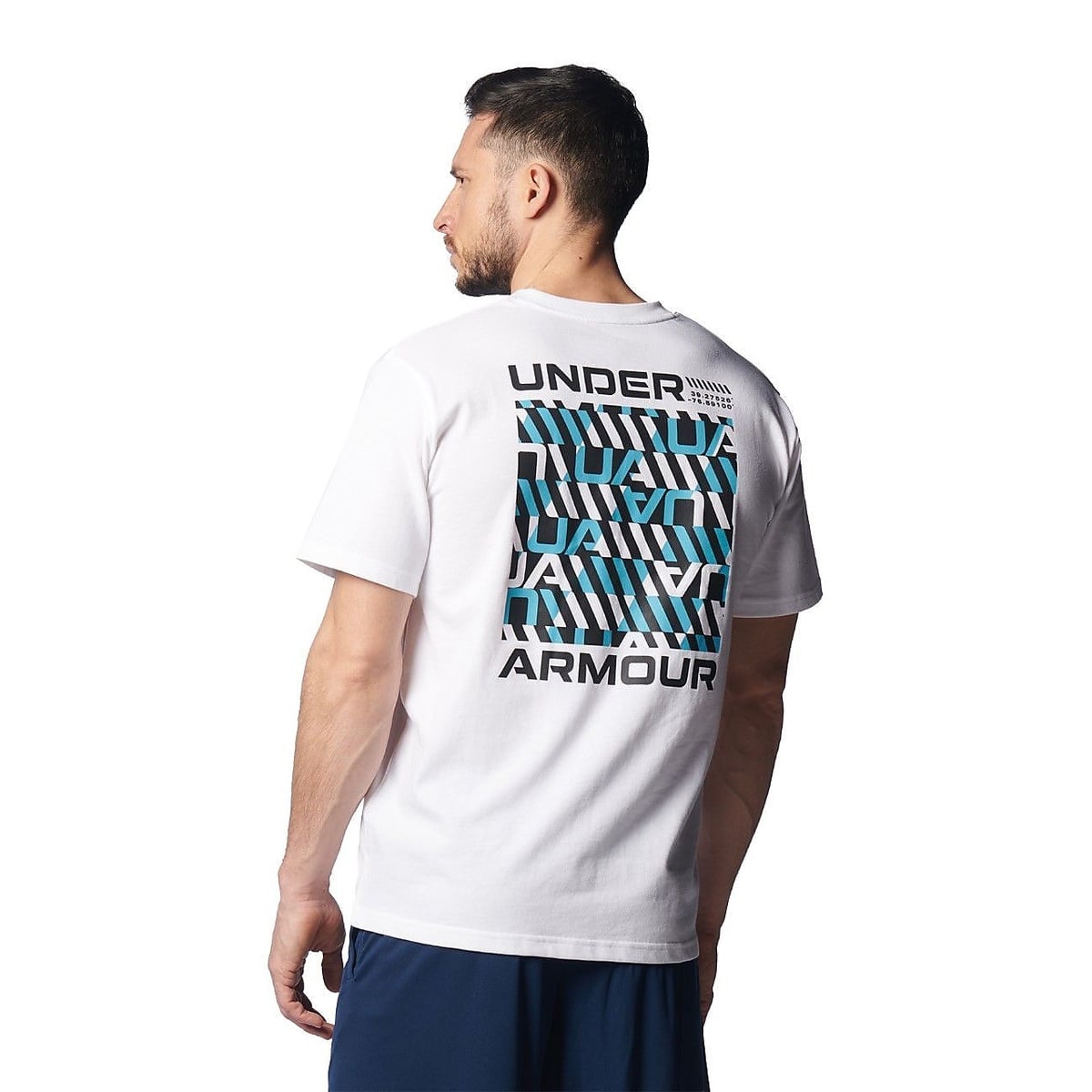 UA HEAVY WEIGHT COTTON SHORT SLEEVE BACK GRAPHIC