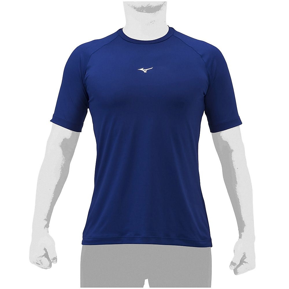 ローネック・半袖