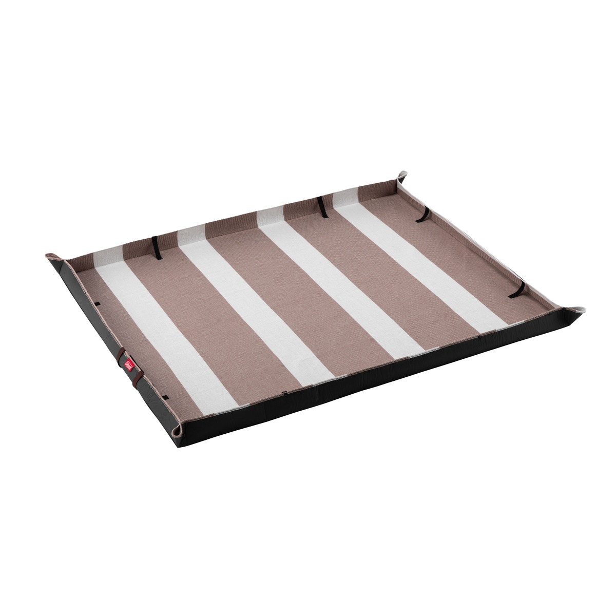 レジャーシートデラックス (グレージュストライプ)