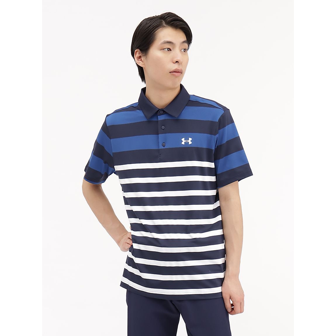 UA PLAYOFF POLO 3.0 STRIPE