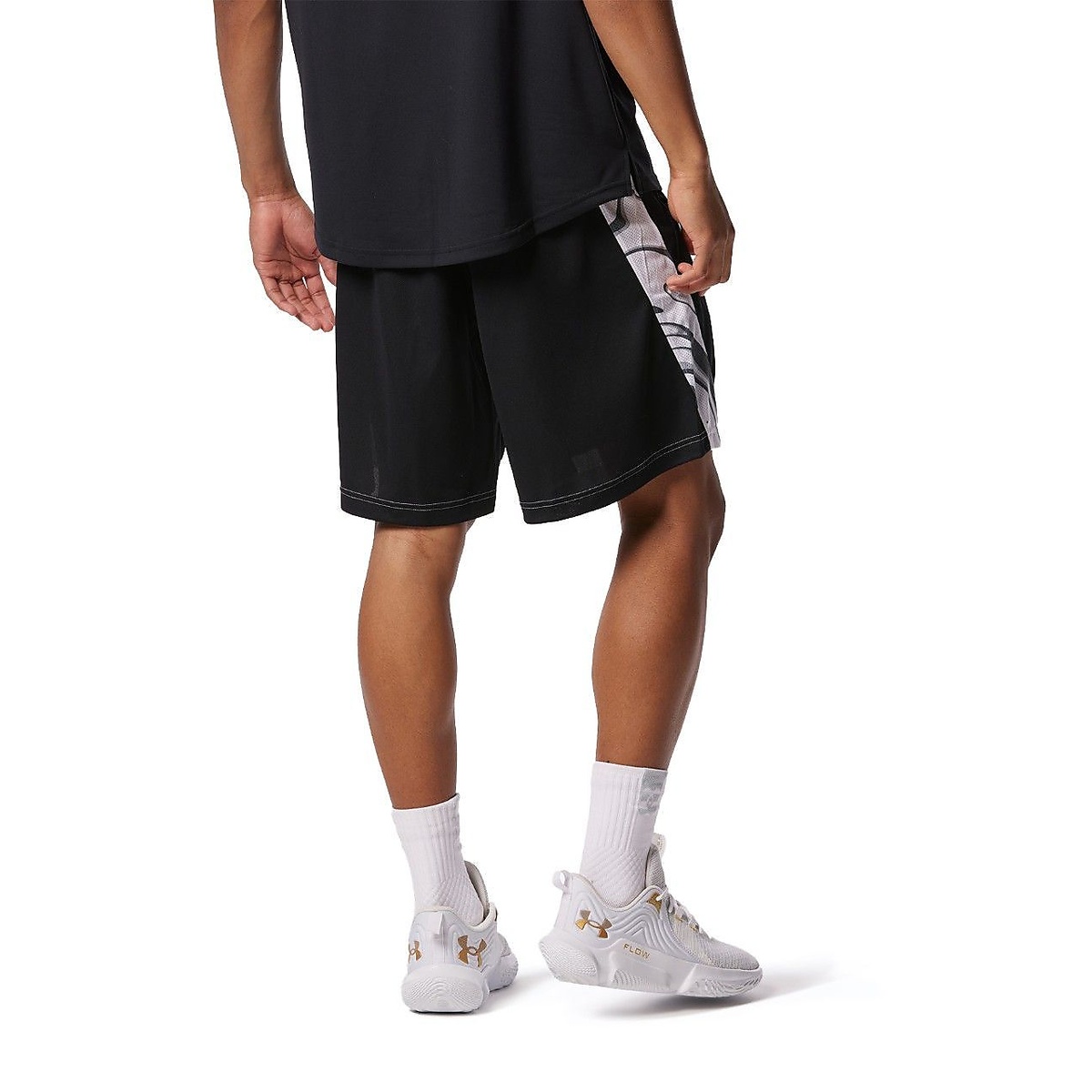 UA BASELINE PRINTED SHORTS