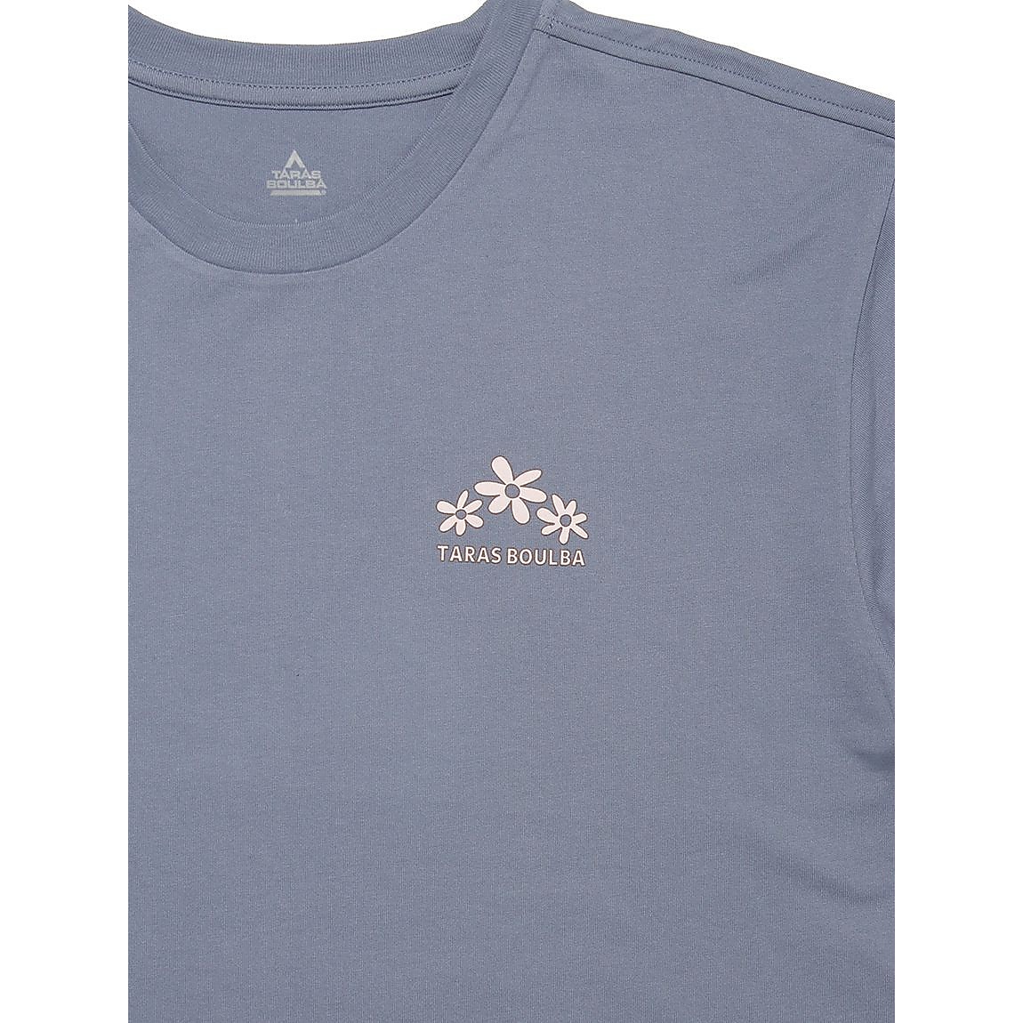 レディース コットン天竺 プリントＴシャツ（フラワー）