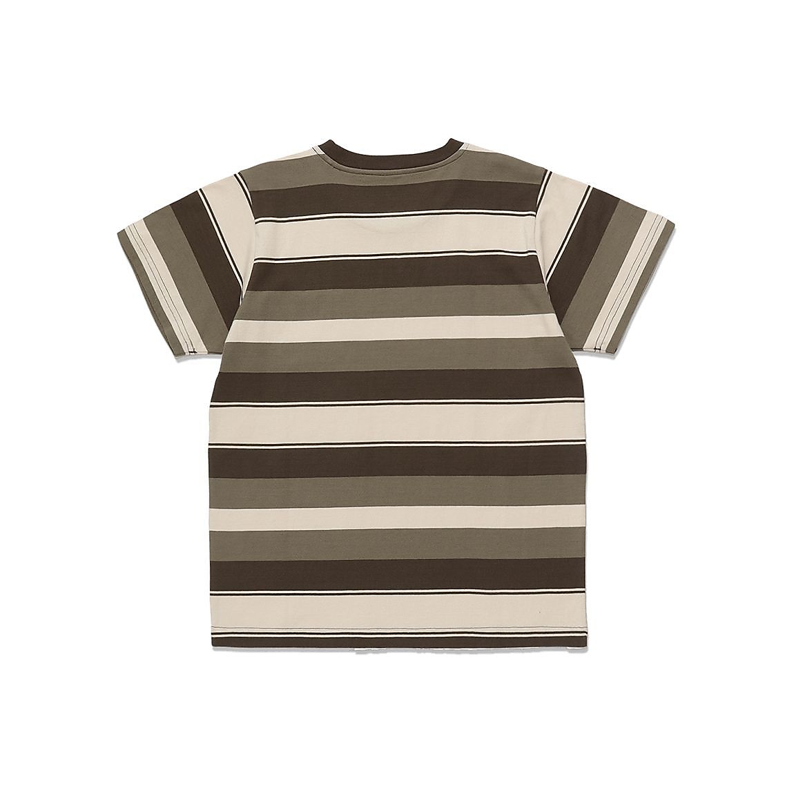 ジュニア コットン天竺 マルチボーダーＴシャツ