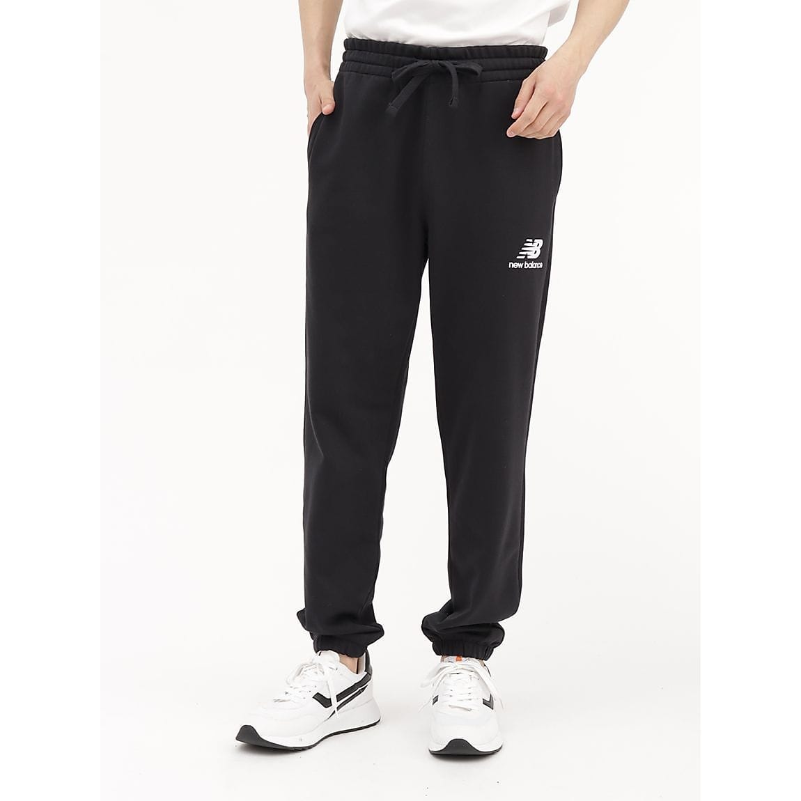 NB ESSENTIALS スタックドロゴ スウェットパンツ