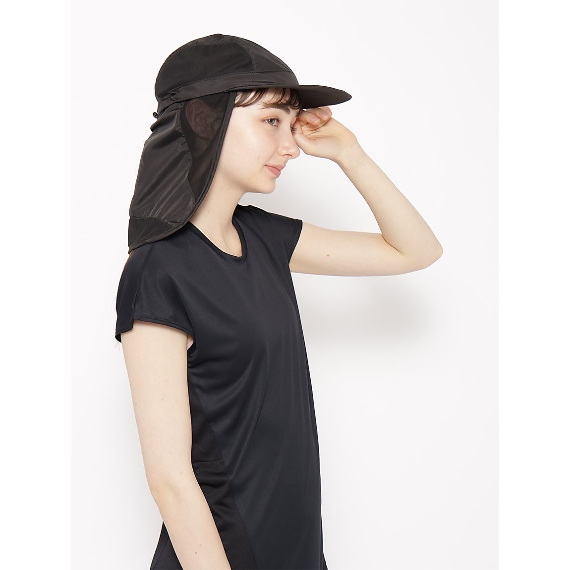 for RUN リサイクルポリエステル サンシェードジェットキャップ