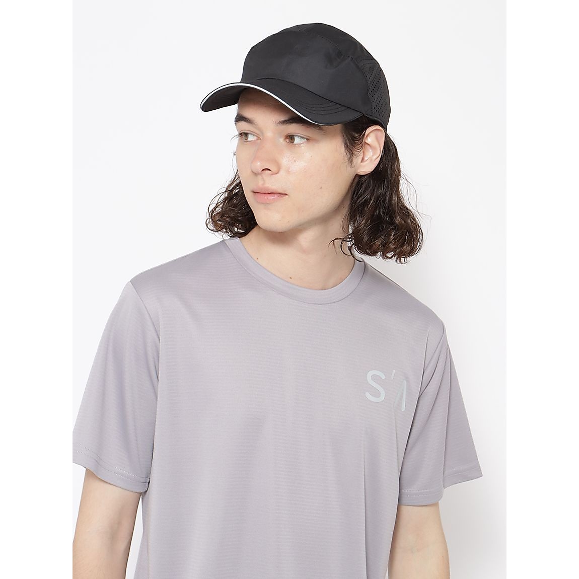 for RUN レーザーカットメッシュジェットキャップ