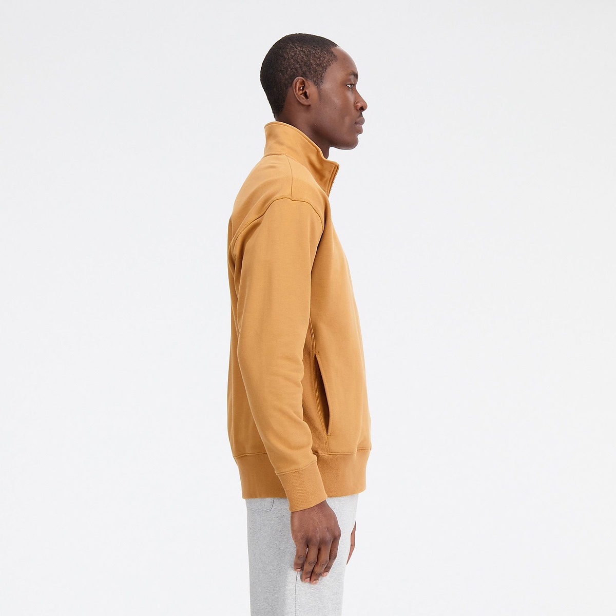 NB ATHLETICS 90S ハーフジップ モックスウェットシャツ