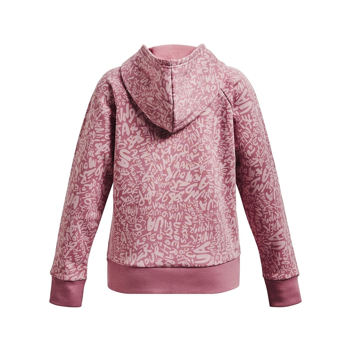 UA RIVAL FLEECE PRINTED HOODIE