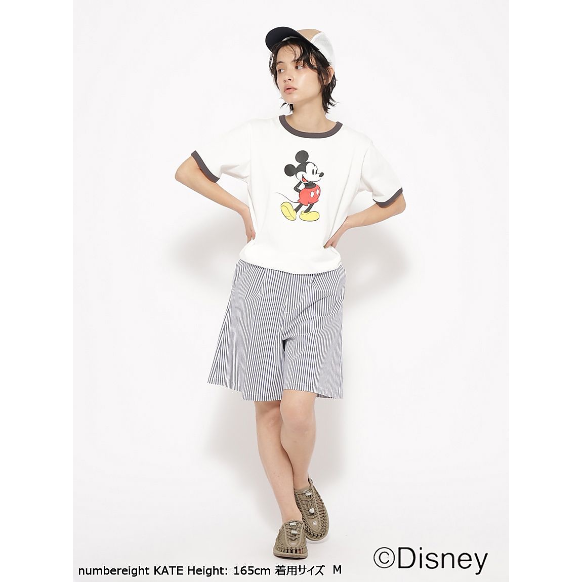 ハイパーストレッチ麻混 キュロットパンツ LADIES