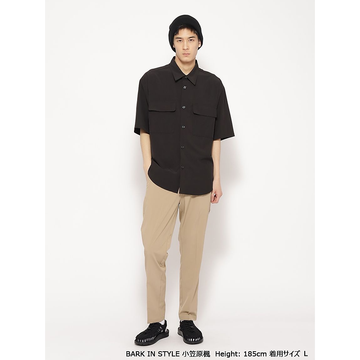 ソフトライトテックス スリムテーパードパンツ MENS