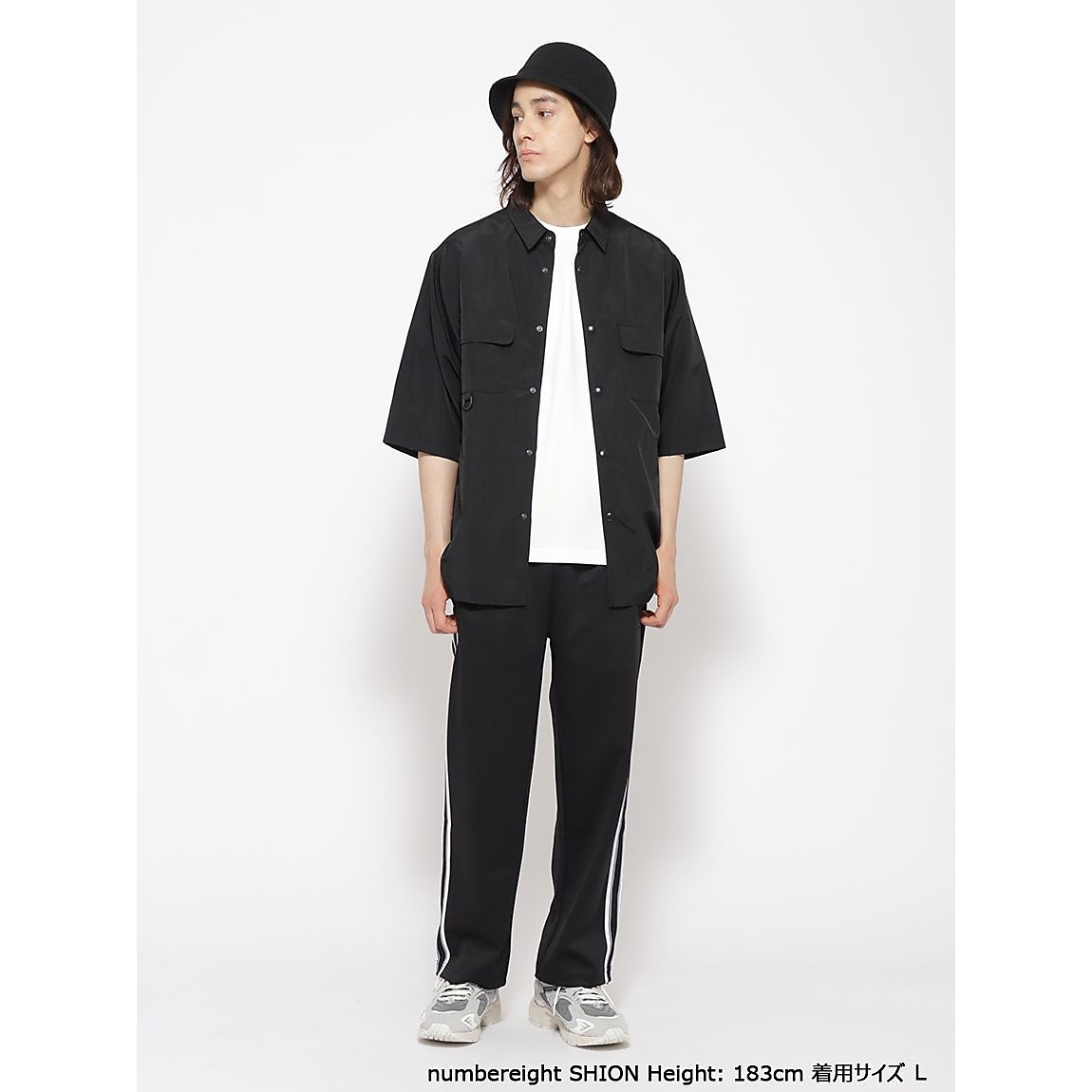 タスランナイロン オーバーサイズシャツ MENS