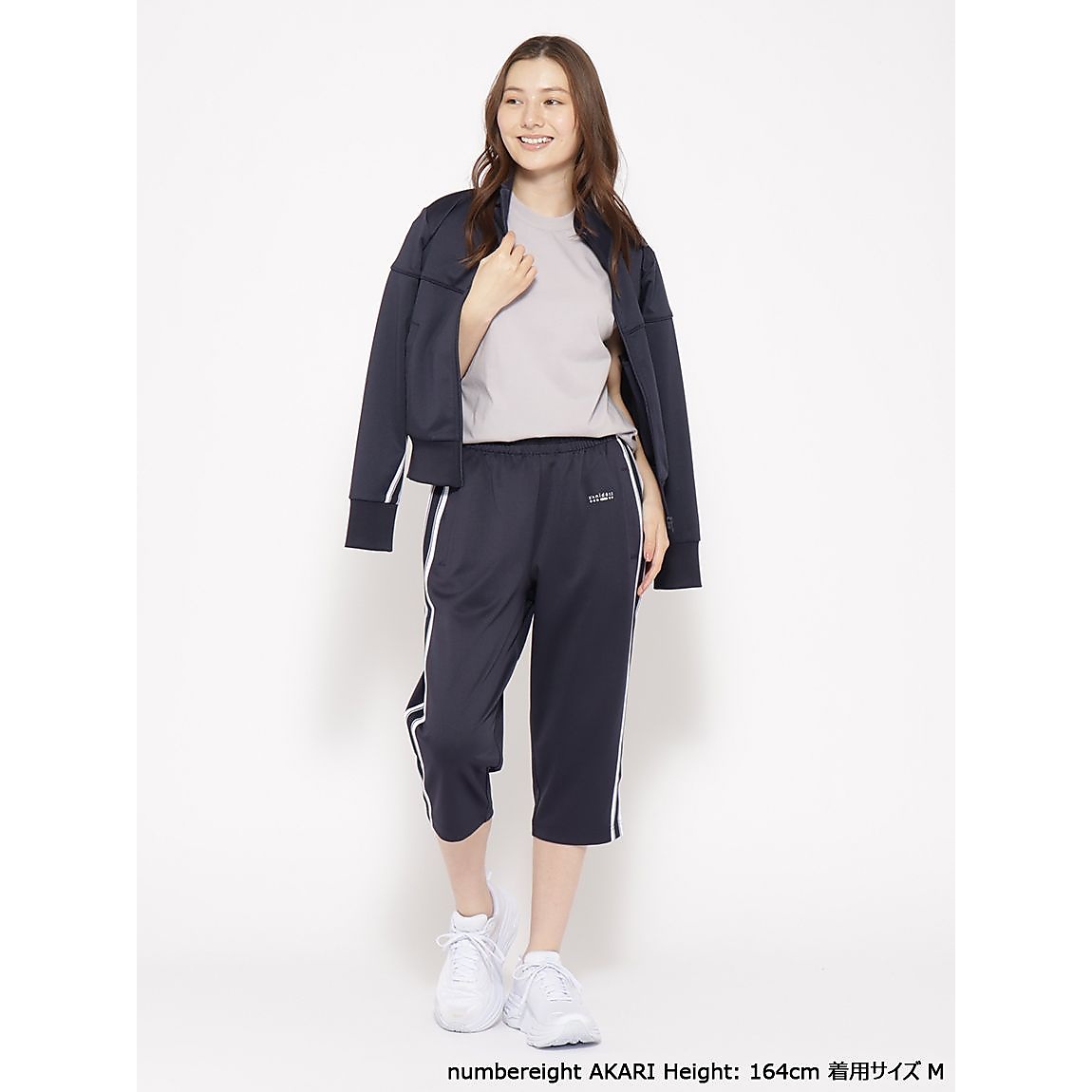 ウォームアップブライトジャージ クロップドパンツ LADIES