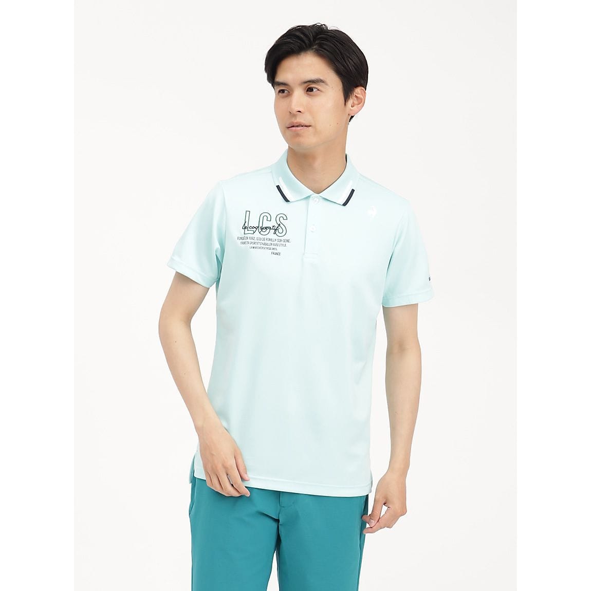 le coq GOLFルコックゴルフ - EXCDRY半袖ポロシャツ QGMVJA11 YL00