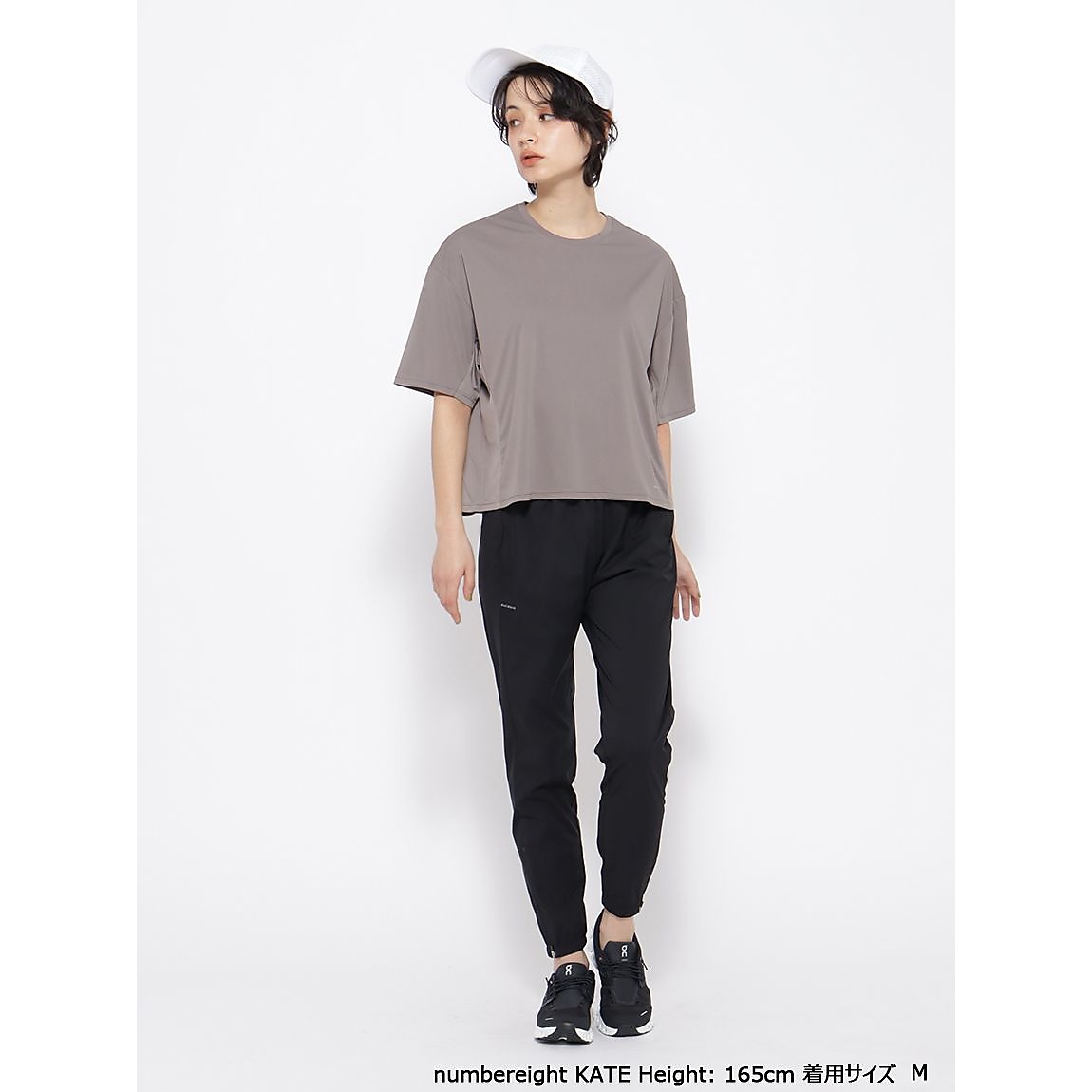 for RUN  軽量ドライスムース オーバーサイズTシャツ LADIES