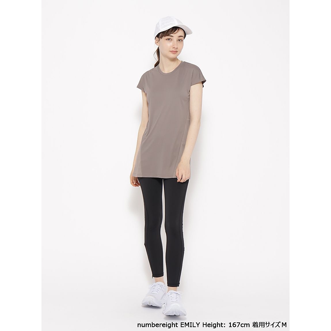 for RUN  軽量ドライスムース チュニックTシャツ LADIES