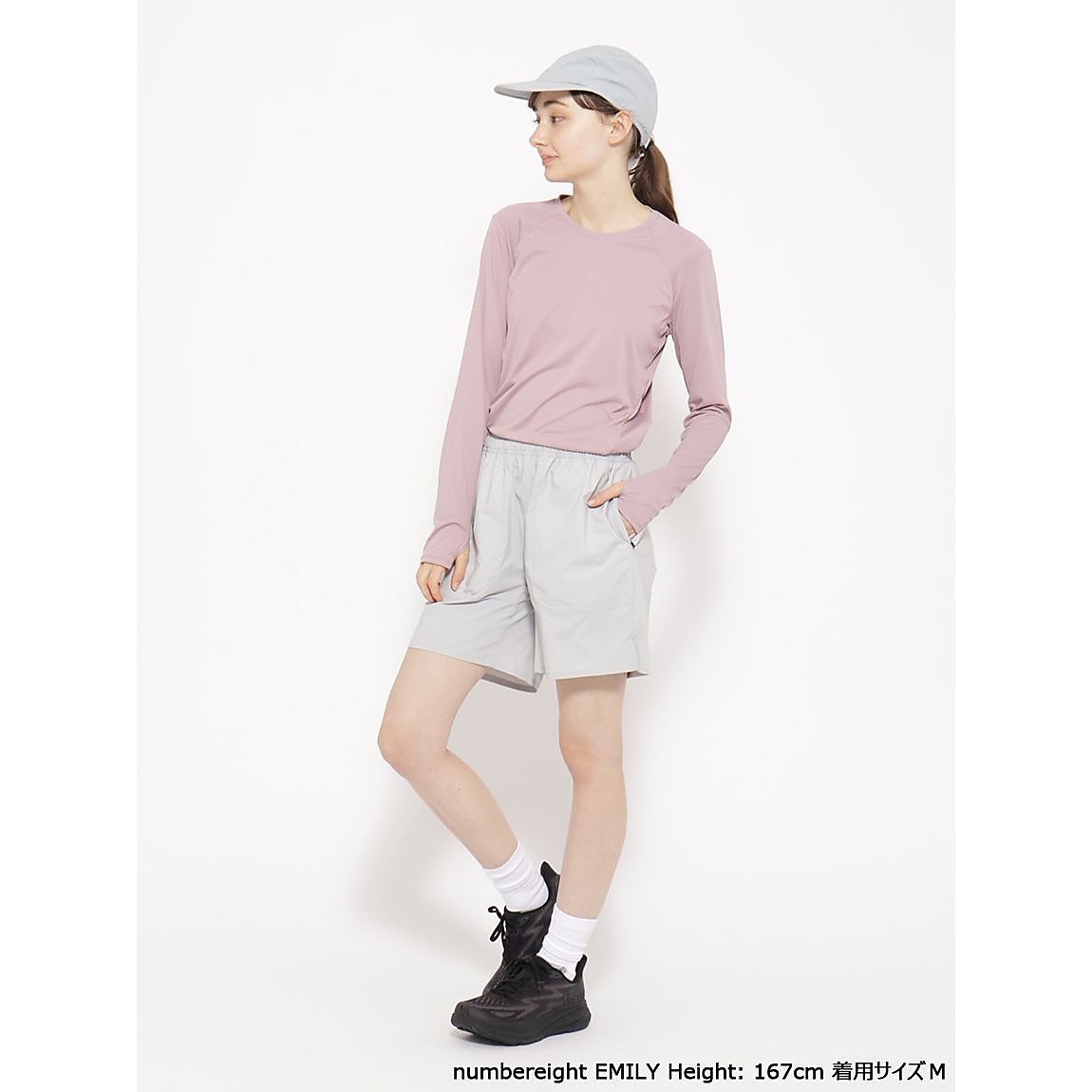 for RUN  軽量撥水ストレッチ ベーシックパンツ LADIES