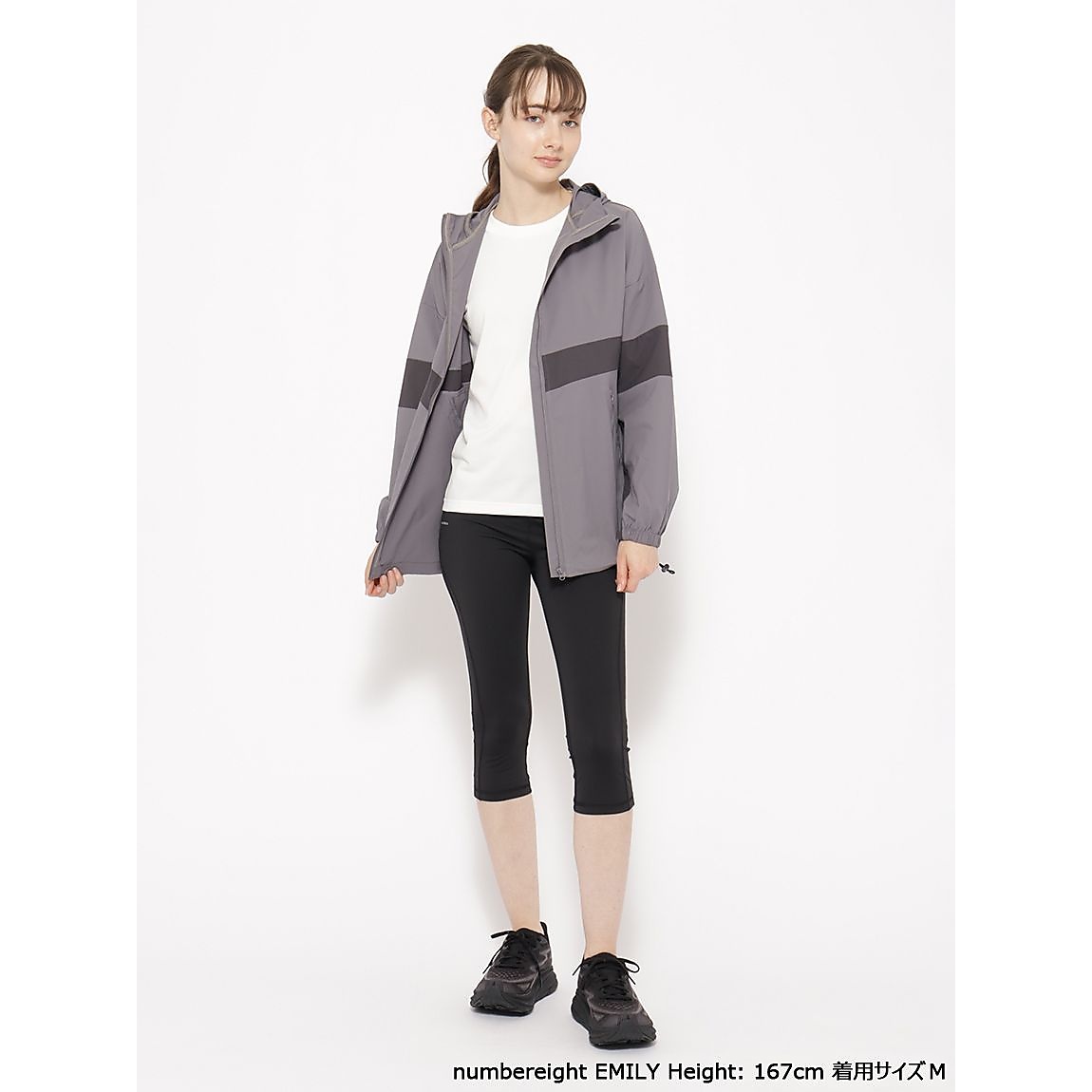 for RUN  コンプレッション クロップドタイツ LADIES