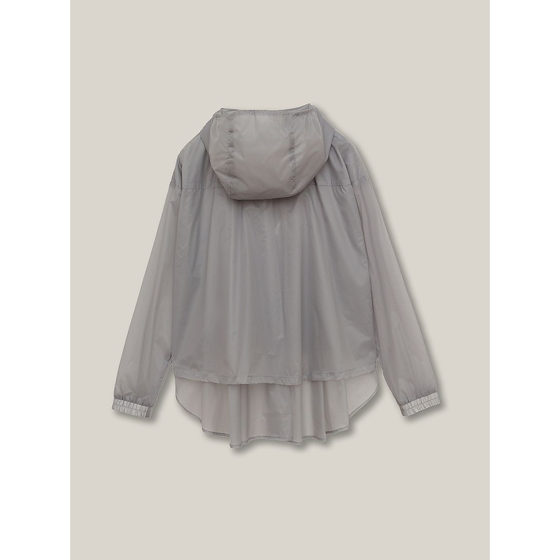 ナイロンリップ フルジップフーディフレア LADIES