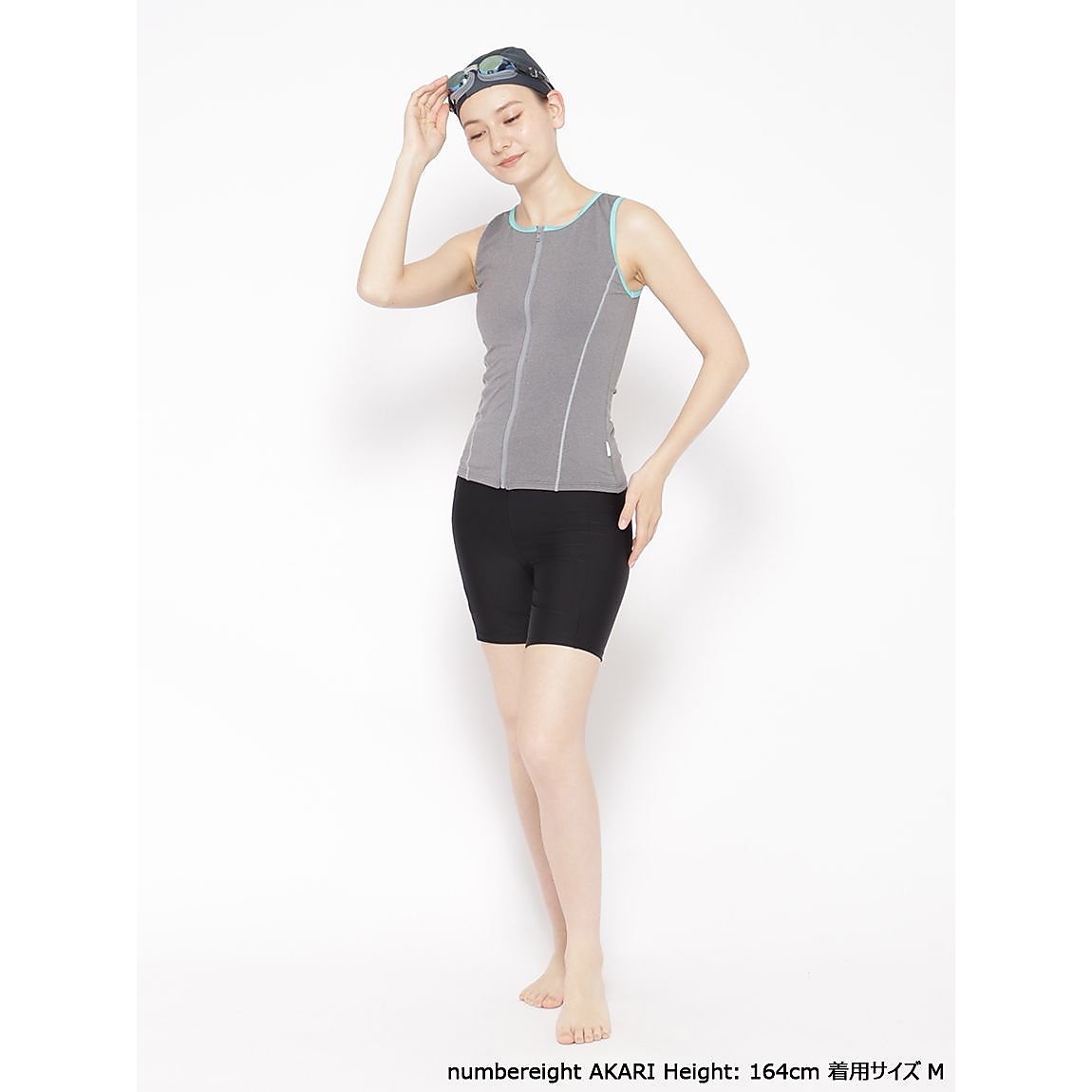 スイムウェア LADIES  ノースリーブセパレーツ