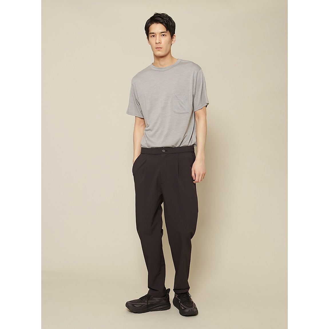 メリノウール レギュラーポケットTシャツ MENS