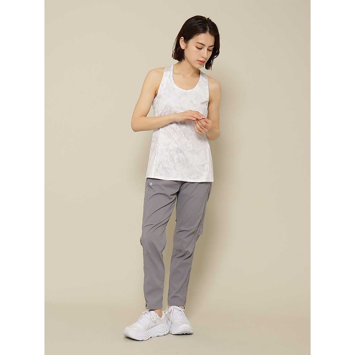 RUNフライトテックタフタ ウインドロングパンツ LADIES