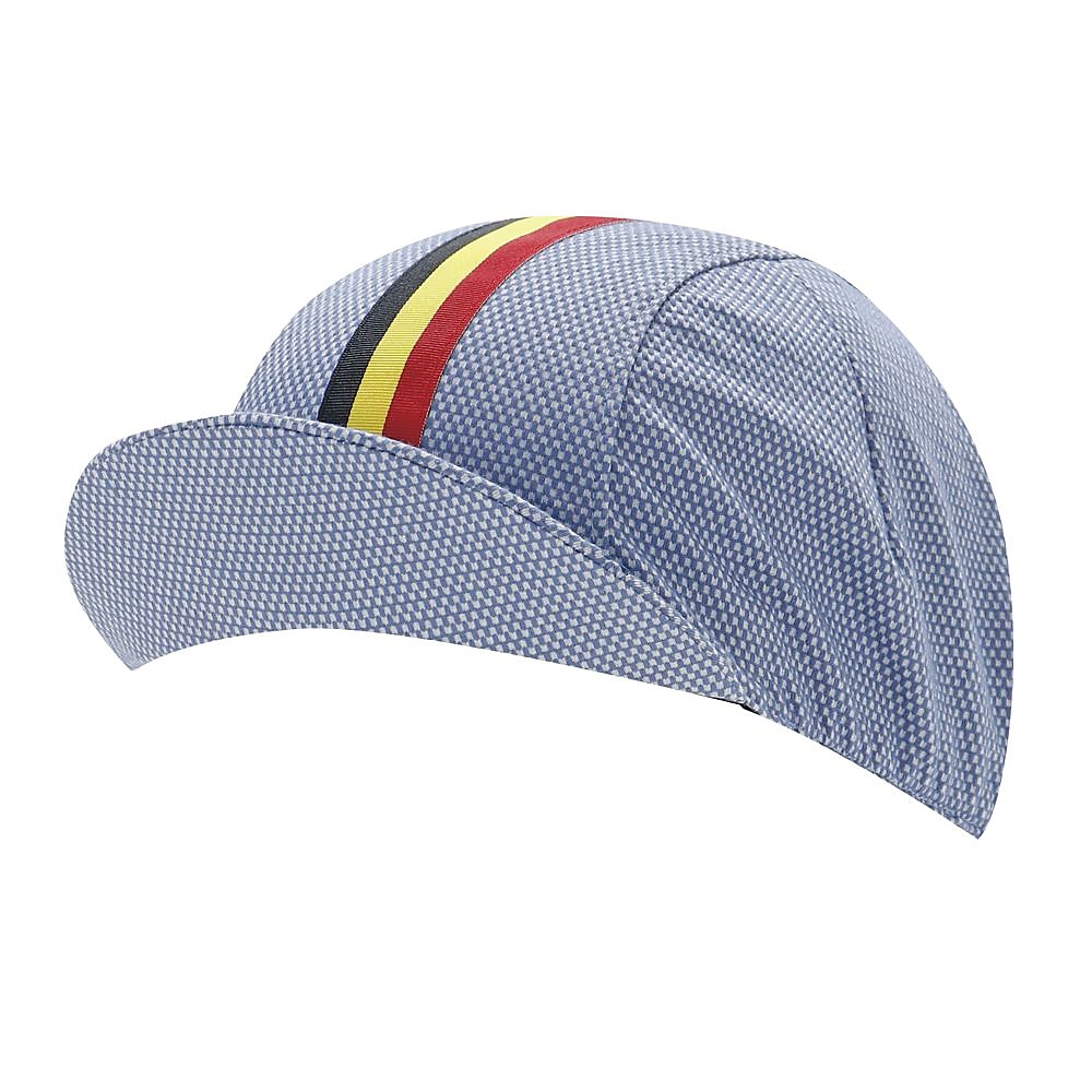 サイクルキャップ　バーズアイ　ライトブルー